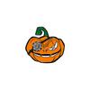 Desejo transfronteiriço broche de Halloween bonito fantasma abóbora desenho animado distintivo máscara de terror corsage fivela de cintura