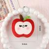 Muñeca de Peluche de Berenjena de Dibujos Animados de Verduras y Frutas Creativas Broche Accesorios DIY Llavero Colgante Accesorios Venta al por Mayor