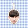Etiqueta de equipaje Shen Changmin, colgante para bolsa de equipaje, cadena colgante, etiqueta colgante, soporte periférico TikTok, mismo estilo