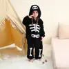 Nuevo Mono de Franela de Mengqili, Pijama de una Pieza para Niños Grandes, Pijama Animal de Franela Transfronterizo, Disfraces de Rendimiento