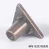 Hebilla decorativa triangular de 7 mm de largo para ropa, zapatos, flor para zapatos, hebilla de aguja, accesorios para equipaje, alfiler, chapado estándar al por mayor
