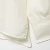 Nova Camisa Casual Feminina de Manga Longa Lisa Cor Sólida Estilo Europeu e Americano para Primavera e Outono Camisa Casual de Cor Clara