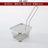 Acero Inoxidable 304 Mini Cesta para Papas Fritas Cesta Pequeña para Papas Fritas Cesta para Dim Sum Americano Cesta para Freír Papas Fritas Vajilla Creativa
