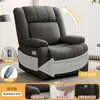 Sofá Multifuncional Elétrico Massageador Sala de Estar Espaço Pequeno Individual Sofá Cama Poltrona de Balanço Pessoa Preguiçosa Lazer Cadeira Giratória
