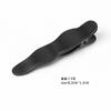Pinza Lateral Pinza Pico de Pato Pasador Negro Línea Ondulada Pasador Par Pinza Geométrica Rectangular Pinza de Agua Pinza para Flequillo Nuevo