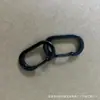 Mosquetón de Acero Inoxidable 304 Hebilla Deportiva Llavero Hebilla de Seguridad Hebilla de Conexión para Exteriores Se Puede Agregar Logo Hebilla Colgante
