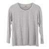 Camiseta para Hombre, Manga Larga de Modal Otoñal, Tallas Grandes, Nueva Ropa Casual Deportiva para Casa de Verano y Otoño, Adecuada para Usar como Prenda Exterior y en Capas, Cálida