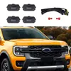 Adecuado para Ford Ranger T9 Ranger Rejilla Central Luz Amarilla Pequeña Luz LED T9 Luz Diurna Decoración de 2022 a la Actualidad