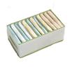 Caja organizadora divisoria artifacto de almacenamiento de ropa para pantalones plegable de tablero de PP caja de almacenamiento transparente para armario de noche de dormitorio