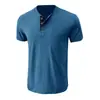 Camiseta Táctical Henry de Manga Corta con Cuello Redondo para Hombre de Exterior Amazon Camisa Poio Casual Clásica Europea y Americana para Hombre