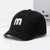 Boné de Baseball com Aba Curta para Primavera e Outono, Boné de Bebê Versátil Estilo Coreano Bordado para Meninas, Chapéu Infantil da Moda com Letras para Meninos