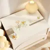 Mantel para mesita de noche, mantel de estilo minimalista, sensación de lujo ligero y alta gama, protector de mesa impermeable y resistente a las manchas, funda lavable.
