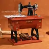 Yi Zhi Lin Comércio Exterior Transfronteiriço Amazon Modelo de Máquina de Costura Pequena Imitação de Madeira Retrô Caixa de Música Estilo Chinês Presente Entrega