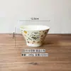 Tigela Cerâmica Fofa Estilo Japonês Desenho Animado para Uso Doméstico, Tigela de Arroz Infantil, Tigela de Café da Manhã, Tigela de Sobremesa, Segura para Micro-ondas e Forno, Design de Animal