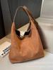 Bolsa Maillard Tote Feminina 2024 Nova Bolsa de Deslocamento de Grande Capacidade Verão Alta Qualidade Fosco Retro Bolsa de Ombro