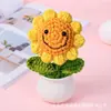 Regalo de cumpleaños para niñas para dar a las mejores amigas, ramo de girasoles para el Festival Qixi, adorno para el salpicadero del coche, decoración de escritorio para el Día del Maestro