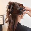 Pinza para el cabello perezosa con sentido avanzado en forma de onda para agarrar el cabello de la cabeza de mujer con menos volumen que una pinza de tiburón, accesorio para la cabeza