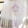 [Qian Li] Adornos Colgantes de Saquito Koi Colgante de Saquito para el Cuello Bolsa de Saquito con Forma Cometa de Papel Accesorios Hanfu Venta al por Mayor