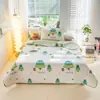 Colcha de Cama para Mãe e Bebê Classe A Estilo Quatro Estações para Casa Algodão Puro Conjunto de Três Peças Toda em Algodão Lençol Espesso Capa de Tatami Kang Venda por Atacado