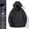 Chaqueta 3 en 1 para exteriores del mismo modelo que la de Bo en Tmall para hombre, chaqueta cortavientos e impermeable de otoño e invierno para senderismo y montañismo, abrigo softshell para mujer