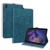 Aplicável à capa de couro para tablet oppo pad Air Xiaomi pad6 case protetor com suporte em relevo de borboleta retrô