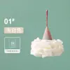 Flor de Baño Bola de Baño Helado Flor de Baño de Dibujos Animados Helado Bola de Baño de Masaje Japonés Toallita de Burbujas de Baño Súper Suave