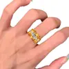 Anillo Retro Cepillado Arrugado para Mujer Diseño de Nicho de Lujo Ligero Anillo Ajustable de Circonita de Gama Alta Anillo Onda para Dedo Índice