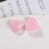 Parche de resina con forma de corazón de amor, con purpurina y cielo estrellado, estilo japonés y coreano, para hacer tú mismo, fundas para teléfono, pendientes, accesorios al por mayor