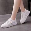 Zapatos Blancos de Estudiante para Mujer Nuevos Zapatos de Mujer de Suela Gruesa Primavera y Otoño Deportes Verano Versátil 2024 Primavera y Verano Casual Zapatos Populares