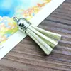 Explosiones transfronterizas: bolso de borla de terciopelo coreano, accesorio colgante, llavero para teléfono móvil, accesorios de joyería DIY.