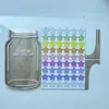 Jar de Recompensas de Estrellas Nuevo para Niños Recompensa por Puntos Aprendizaje Recompensa por Autodisciplina 25 Adornos de Madera de Estrellas