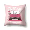 Funda de almohada de poliéster decoración de coche funda de almohada con estampado para el hogar QTP10