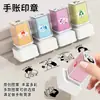 Novo Selo de Caderno Padrão de Desenho Animado Selo Série de Caixa com Impressão Estilo Ins Material Decorativo Caixa com Conjunto de Selos Fofos
