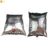 Los fabricantes en stock suministran 10 litros de licor bolsa de caja aluminizada en la boca válvula de mariposa grifo bolsa de papel de aluminio bolsa de vino tinto