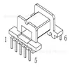 Fonte de Alimentação de Alta Frequência para Transformador Efd15 Esqueleto Horizontal 5+5 Pinos Pé L-1501-2