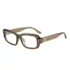 Gafas de sol de acetato de moda marca B estilo europeo y americano INS personalizadas doble B ojo de gato gafas de sol unisex de moda bb2499