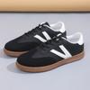 Sapatos Morais de Treinamento com Solado Grosso Universal Sapatos Masculinos 2025 Primavera e Verão Novos Malha Respirável Retro Casuais Sapatos com Elevação