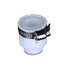 Grifo de lavadora de cobre boquilla de agua adaptador de acero inoxidable tubería de lavadora boca puntiaguda accesorios engrosados grifo