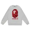 Sudadera Camuflada de Marca de Moda Transfronteriza de Comercio Exterior para Hombre, Otoño e Invierno, Manga Larga, Estampado de Letras, Holgada, Cuello Redondo, Pulóver