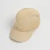 Boné de Baseball de Malha Respirável Vazado Novo para Primavera e Verão Chapéu de Sol de Palha Tecida para Mulheres Chapéu de Sol Externo Masculino