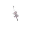 Pulsera Avanzada Sense Moda Celebridad de Internet Lazo Perla Agitar Voz En Vivo Diamante Completo Mariposa Pulsera Ajustable Estilo ins