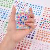 Pegatinas para Uñas Transfronterizas Calcomanías para Esmalte de Uñas Estilo Celebridad de Internet TikTok Hyun-a Pegatinas Autoadhesivas para Uñas Calcomanías para Ojos y Rostro INS