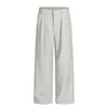 Yidao Vintage 2026 Primavera Nuevos Pantalones Casuales Estilo Retro Old Money para Hombre Sueltos de Pierna Ancha Rectos