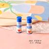 Color Creativo Botella de Bebida Leche Pequeña Mini Sabor Muy Fresco Resina Hecho a Mano DIY Aretes Aretes Material Accesorios