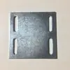 Piezas Incrustadas de Placa de Acero Galvanizado, Placas de Acero Incrustadas, Placas de Acero Galvanizado, Bases de Tubería de Acero, Conectores de Estructura de Acero para Ingeniería de Fachadas