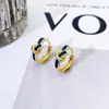 Pendientes de Diseño Metálico Transfronterizos para Mujer, Estilo Coreano Sencillo, Modernos, Personalizados, Exquisitos, Geniales y Dulces Pendientes