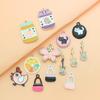 Accesorios de Joyería Pequeños Estilo Chanel Transfronterizos, Joyería Hecha a Mano de Aleación de Dibujos Animados para Bricolaje, Al por Mayor en Stock, Accesorios de Joyería para Bricolaje de Esmalte