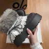 Botas de nieve de plataforma para mujer petite, estilo invierno 2026, con correas, forro de felpa y diseño engrosado para un efecto adelgazante