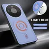 Adecuado para funda de teléfono Honor 600Pro, succión magnética con textura de cuero tecnológico Magic8lite, disfruta de la cubierta protectora 90ProMax