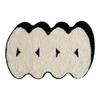 Alfombra Gruesa Antideslizante Absorbente de Cachemira Sintética para Baño, Alfombrilla Refrescante para Pies Gruesa de Terciopelo para Mesita de Noche de Dormitorio